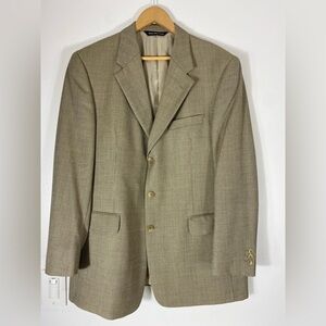 Coppley Mens Size 42 R Blazer Sport Coat Check
